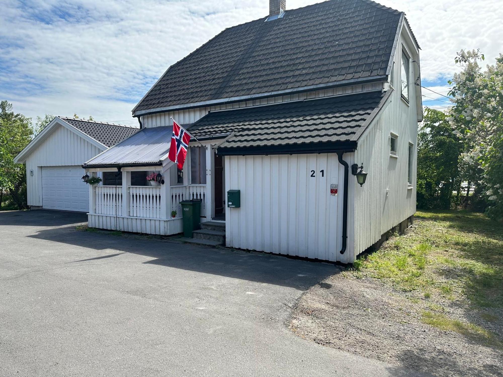 Oslo Guest House Twin & Family Room Kjeller Екстер'єр фото